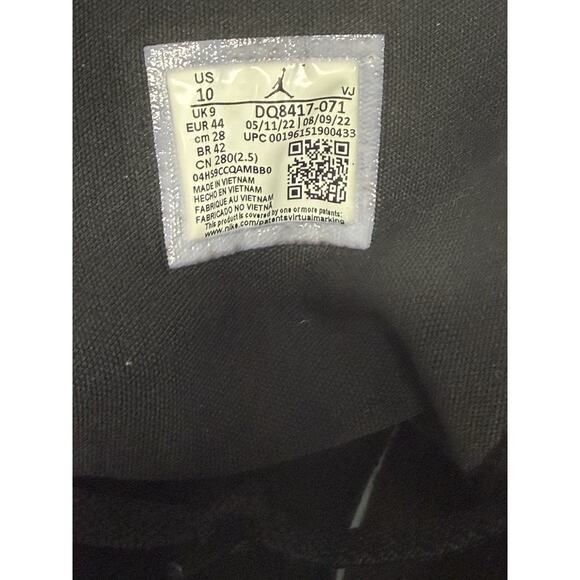 Air Jordan 1 Mid SE Black/Taxi-White-Sail – Size 10M – - Picture 7 of 8